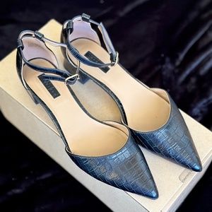 TOPSHOP ALEXA Block Heels Black US Size 6.5